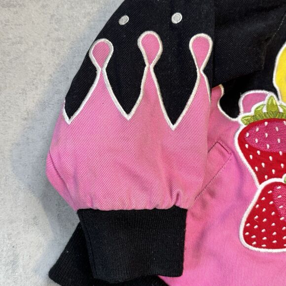 Vintage JH Design Kids/ Women Nesquik Strawberry Jacket Jeff Hamilton - Picture 9 of 16